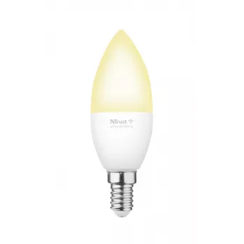 Trust 71297 išmanioji LED žvakės formos lemputė E14, balta šviesa, Wi-Fi, 2 vnt.