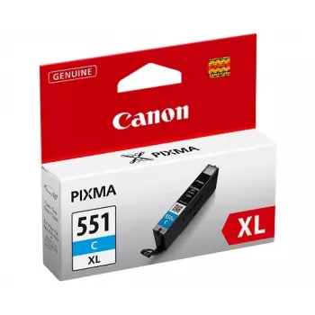 Canon CLI-551XL C fotociano rašalo kasetė, didelės talpos, 1 vnt.
