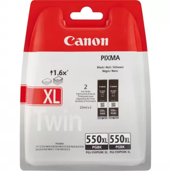 Canon PGI-550BK juodo rašalo kasetė (dvigubas paketas)
