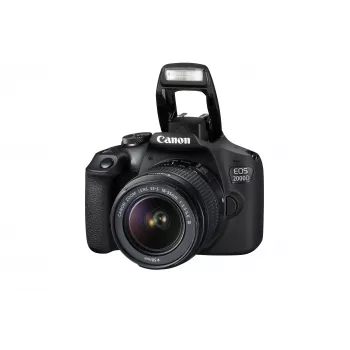 Canon EOS 2000D BK 18-55 IS + SB130 +16GB EU26 veidrodinis fotoaparato rinkinys 24.1 MP CMOS 6000 x 4000 pikselių juoda