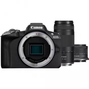 Canon EOS R50 veidrodinis fotoaparatas 24.2 MP CMOS 6000 x 4000 pikselių juodas