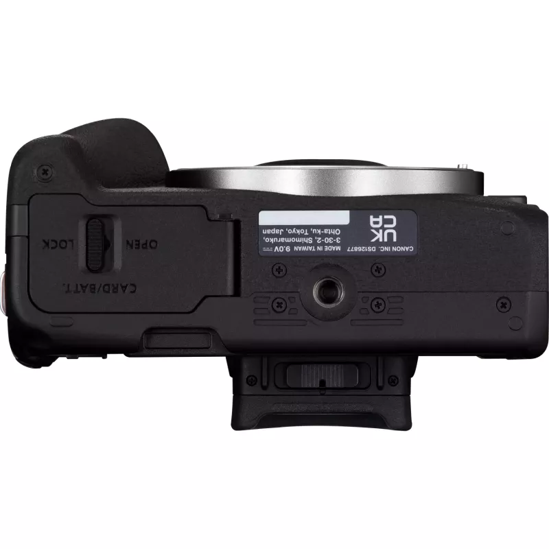 Canon EOS R50 beveidrodis fotoaparatas su RF-S 18-45mm ir RF 75-300mm objektyvais (rinkinys)