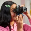 Canon EOS R50 beveidrodis fotoaparatas su RF-S 18-45mm ir RF 75-300mm objektyvais (rinkinys)