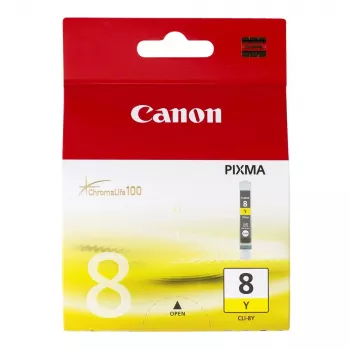 Kasetė Canon CLI-8Y geltona originali 1 vnt.