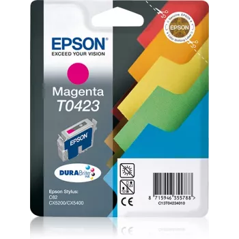 Epson T0423 rašalo kasetė, viena pakuotė, purpurinė
