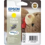 Epson Teddybear Singlepack Yellow T0614 DURABrite Ultra rašalas, geltonas, pigmentinis, 8 ml, 1 vnt.