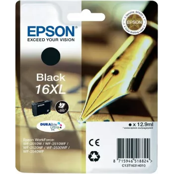 Epson 16XL DURABrite Ultra rašalo kasetė, juoda, didelės talpos