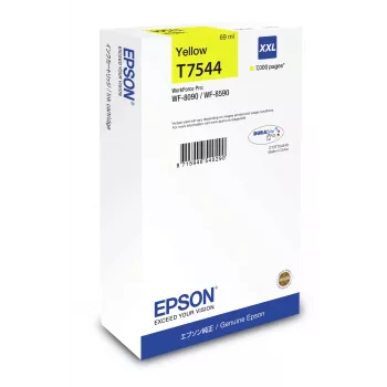 Epson T7544 XXL geltonas kasetė originali didelės talpos