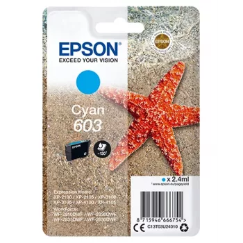 Epson C13T03U24020 kasetė 1 vnt. Originali Standartinė Išeiga Žydra