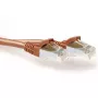 ACT Brown 0.50 m SFTP CAT6A pataisos laidas su apsauga nuo užsikabinimo, RJ45 jungtimis