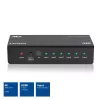 ACT AC7840 5x1 HDMI jungiklis, 3D ir 4K palaikymas, juodas