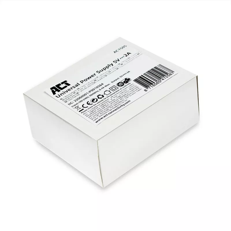 ACT Universal Power Supply 5V 2A maitinimo adapteris
