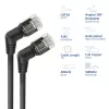 Tinklo kabelis ACT DD1907 Cat6 U/FTP (STP) 7 m, RJ-45 į RJ-45, auksuoti kontaktai, juodas