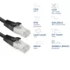 ACT FB8151 tinklo kabelis, 1,5 m, Cat8, U/FTP (STP), juodas