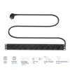 ACT ilginimo laidas PDU 19 colių su CEE7/7 kištuku ir 9 F tipo lizdais, 3 m H05VV-F 3G1.5