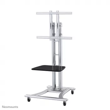 Neomounts PLASMA-M1800E mobilus grindinis stovas televizoriui 27-70 colių, sidabrinis