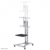 Neomounts PLASMA-M1800E mobilus grindinis stovas televizoriui 27-70 colių, sidabrinis