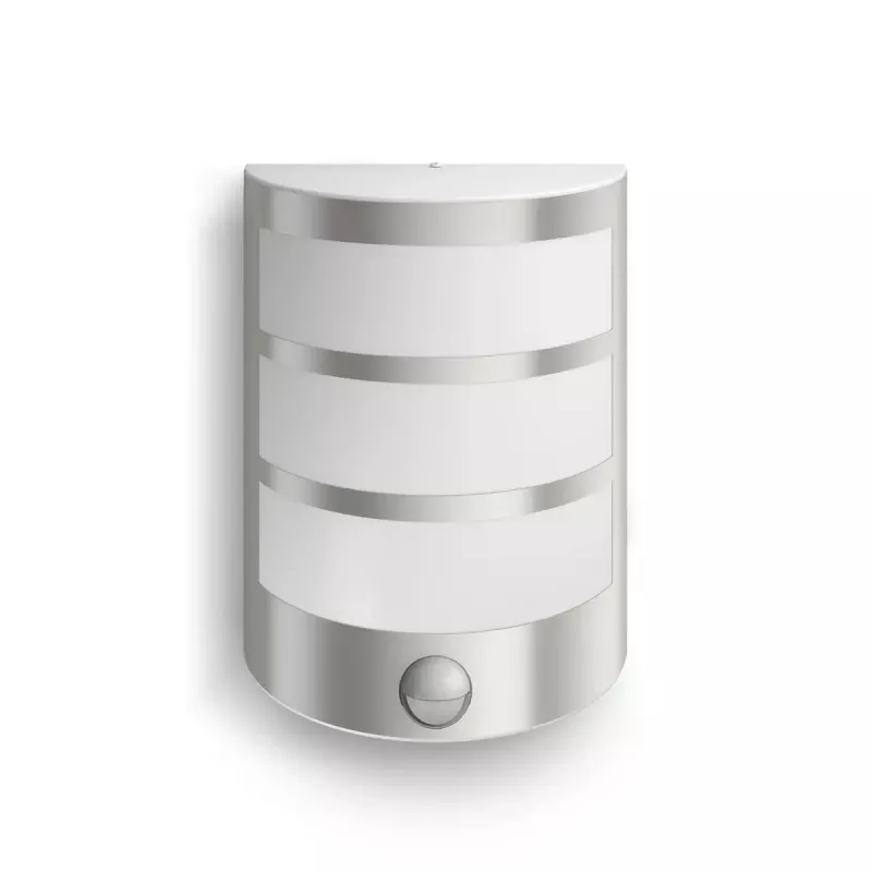 Sieninis lauko šviestuvas Philips myGarden Python 5.5W LED, nerūdijantis plienas/baltas, IR jutiklis, 220–240V