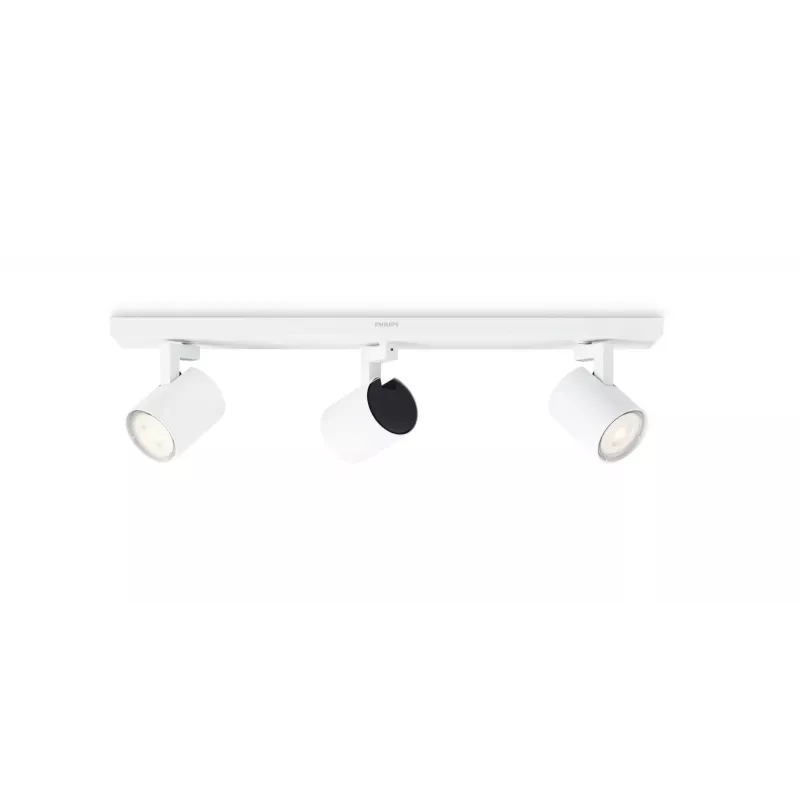 Philips myLiving Runner LED šviestuvas, trys lempos, 690 lm, baltas