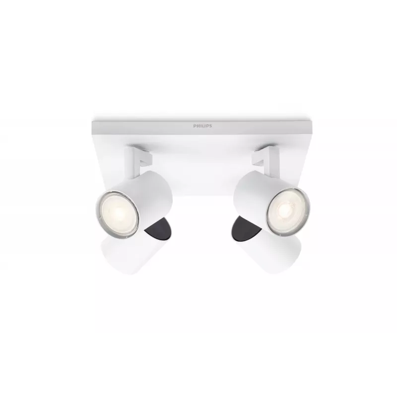 Philips myLiving 5309431P0 Paviršinis šviestuvas su taškiniais šaltiniais GU10 LED 14 W Baltas