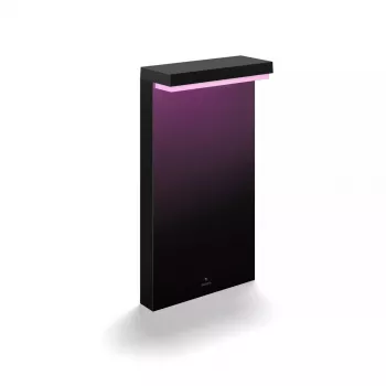 Philips Hue White and colour ambience Nyro Outdoor pedestal LED juodas