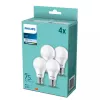Philips LED lemputė E27, 4 vnt. rinkinys, 75 W ekvivalentas, 4000 K