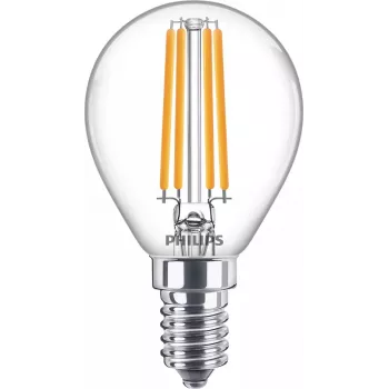 Philips Filament Candle Clear 60W P45 E14 6.5W šilta balta 806lm
