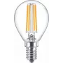 Philips Filament Candle Clear 60W P45 E14 6.5W šilta balta 806lm