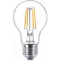 Philips Filament Lemputė Skaidri 40W A60 E27 x3, 4,3 W, 40 W, E27, 470 lm, 15000 h, Šilta balta