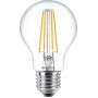Philips Filament Lemputė Skaidri 60W A60 E27 x3, 7 W, 60 W, E27, 806 lm, 15000 h, Šilta balta