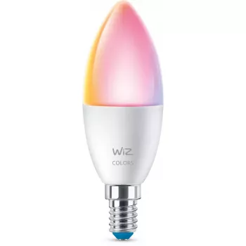 WiZ C37 E14 LED protinga lemputė 4.9 W 470 lm spalvota ir balta šviesa Wi-Fi
