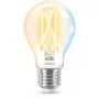 WiZ A60 E27 7W (806 lm) skaidri LED kaitrinė lemputė Smart Filament