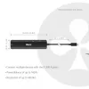 USB-C į HDMI šakotuvas CLUB3D 7-1 — laidinis, Gigabit Ethernet, juodas, 136×34×94,5 mm