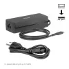 CLUB 3D USB-C įkroviklis nešiojamam kompiuteriui 140 W, kintamosios srovės maitinimas, universali suderinamumas, 1 m kabelis, juodas