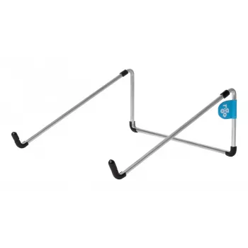 R-Go Tools R-Go Steel Basic Laptop Stovas, sidabrinis, Plienas, 25,4 cm (10 colių) – 55,9 cm (22 coliai), 5 kg, 0–110 mm
