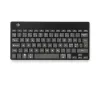 R-Go Tools ergonominė klaviatūra R-Go Compact Break, kompaktiška klaviatūra su pertraukų programine įranga, QWERTY (NORDIC), Bluetooth, juoda