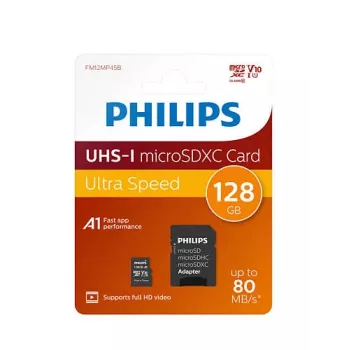 Philips FM12MP45B/00 atminties kortelė 128 GB MicroSDXC UHS-I Class 10