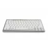 BakkerElkhuizen UltraBoard 950 Wireless US Qwerty, Mini, belaidė, Bluetooth, žirklinis mechanizmas, QWERTY, šviesiai pilka, balta