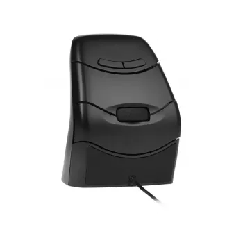 BakkerElkhuizen DXT 3 pelė, ambidekstrinė, optinė, USB Type-C, 2400 DPI, juoda