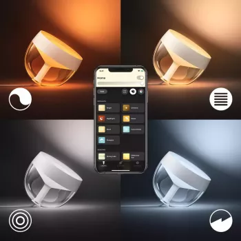 Protinga stalinė lempa Philips Hue White and colour ambience Iris