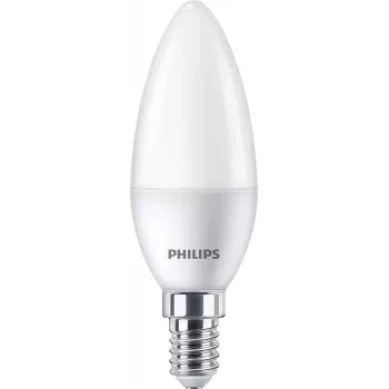 Philips Candle & Lustre LED lempa, 4.9 W, 40 W, E14, 470 lm, 15000 h, šilta balta