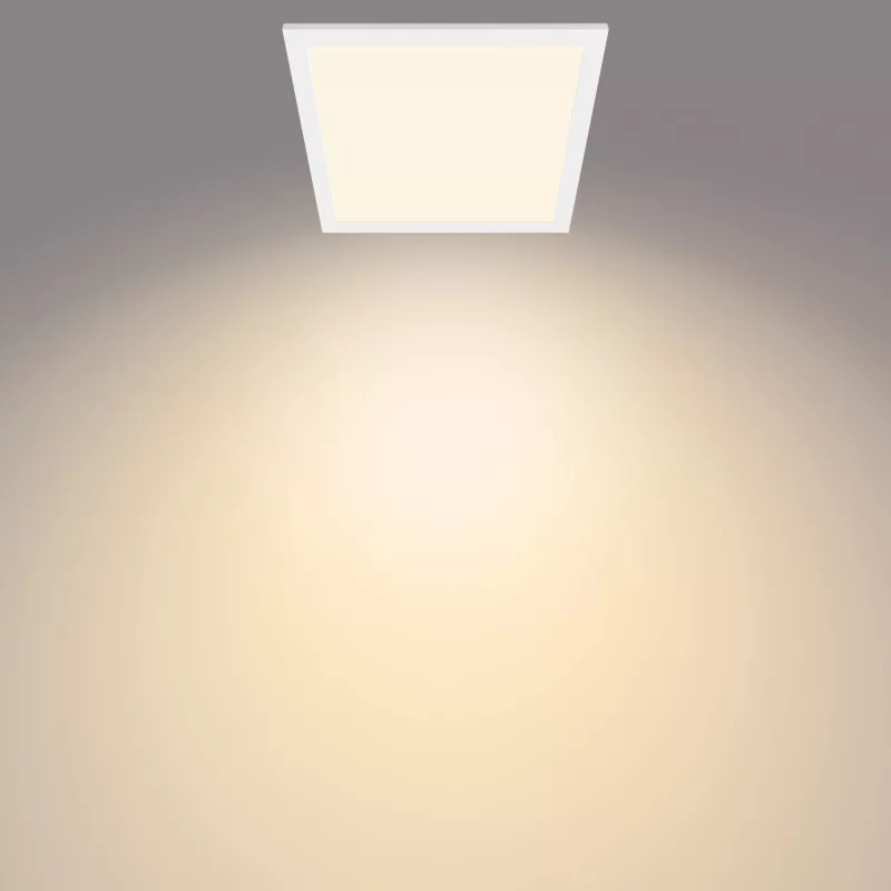 LED lubinis šviestuvas Philips Functional Panel 12 W kvadratinis 300×300×42 mm, baltas