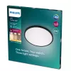 Philips Functional Super Slim 22 W LED lubinis šviestuvas juodas apvalus
