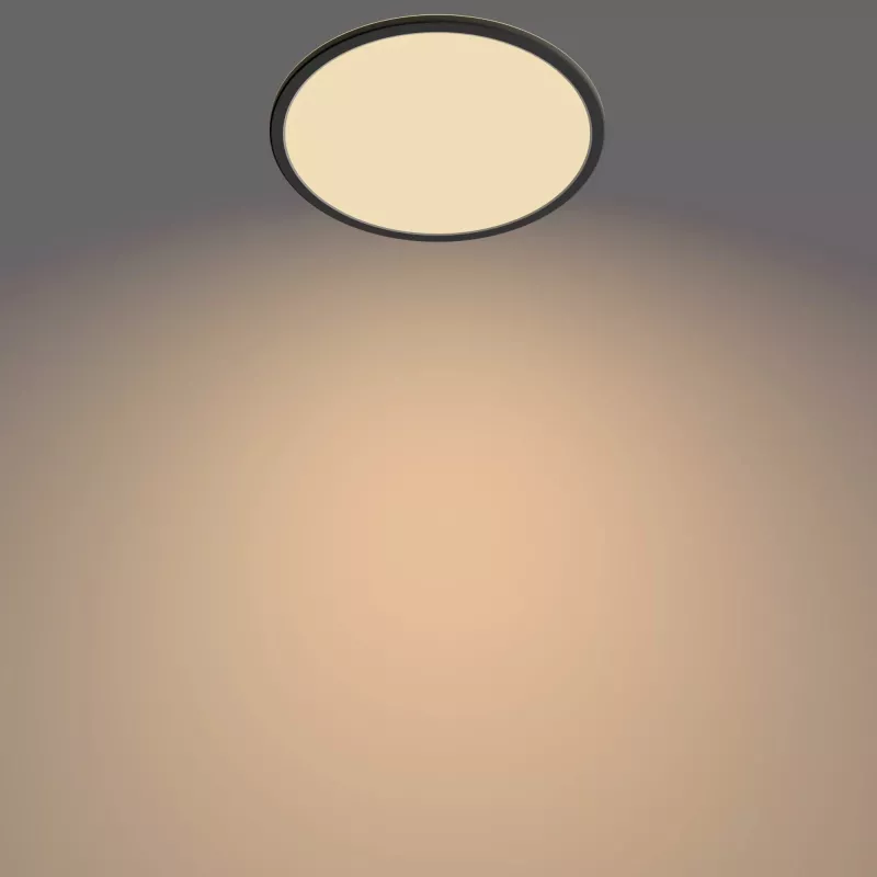 Philips funkcinis lubinis šviestuvas 18W 2700K 1500 lm reguliuojamas paviršinis LED juodas