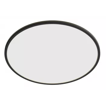 Philips Superslim LED lubinis šviestuvas 15W, 4000K, IP54, 250×250 mm, juoda/balta