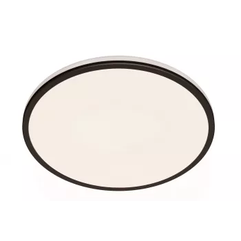 Philips Ozziet 36 W LED lubinis šviestuvas, apvalus 500×55 mm, juodas, nekeičiamas LED modulis