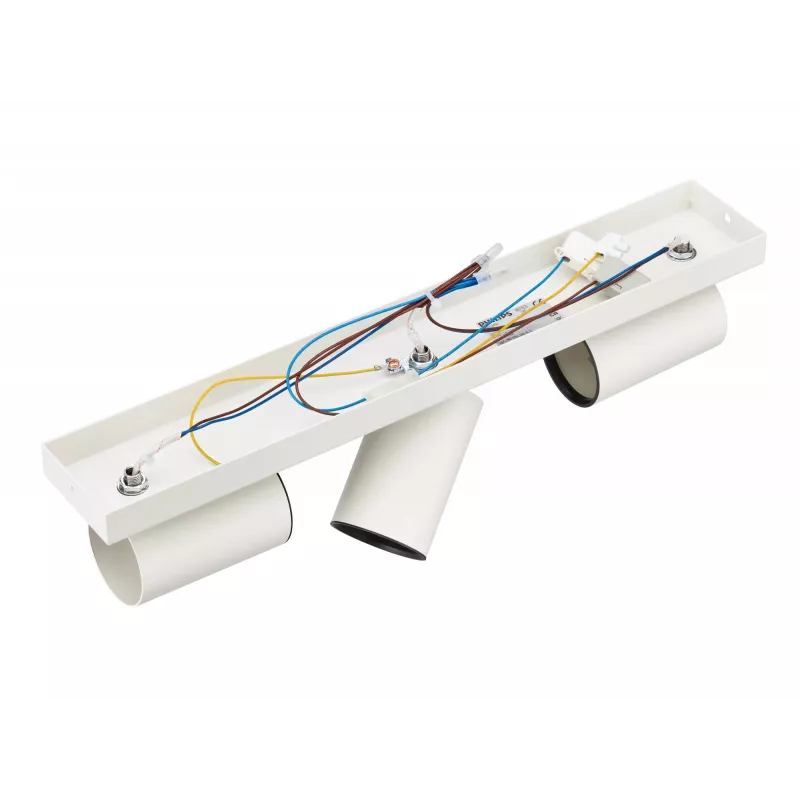 Philips Kosipo lubinis/sieninis prožektorius 3x, GU10, LED, 220-240 V, baltas