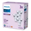 Philips Spot LED 50W PAR16 GU10 x3, 4.6 W, 50 W, GU10, 390 lm, 15000 h, Šalta balta