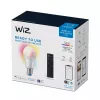 WiZ lemputė 8W (Ekiv.60W) A60 E27 x1 + nuotolinio valdymo pultelis, išmanioji lemputė, Wi-Fi/Bluetooth, balta, Wi-Fi 4 (802.11n), 802.11b, 802.11g, LED, E27