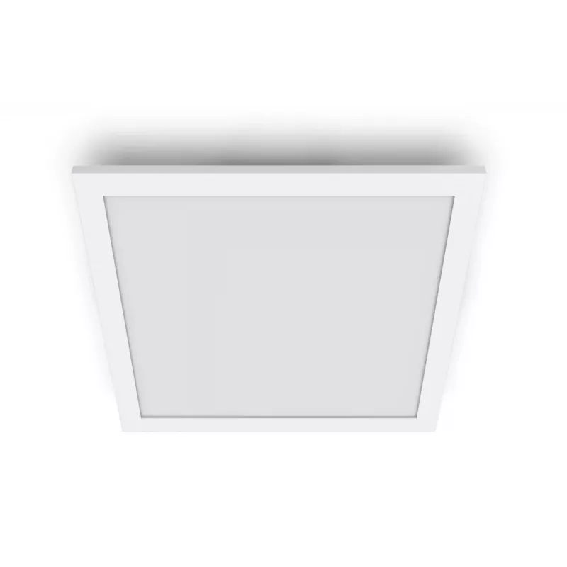 Signify WiZ Panel Ceiling 12 W Square protingas lubinis LED šviestuvas, 12W, Wi-Fi, 300×300×42 mm, baltas